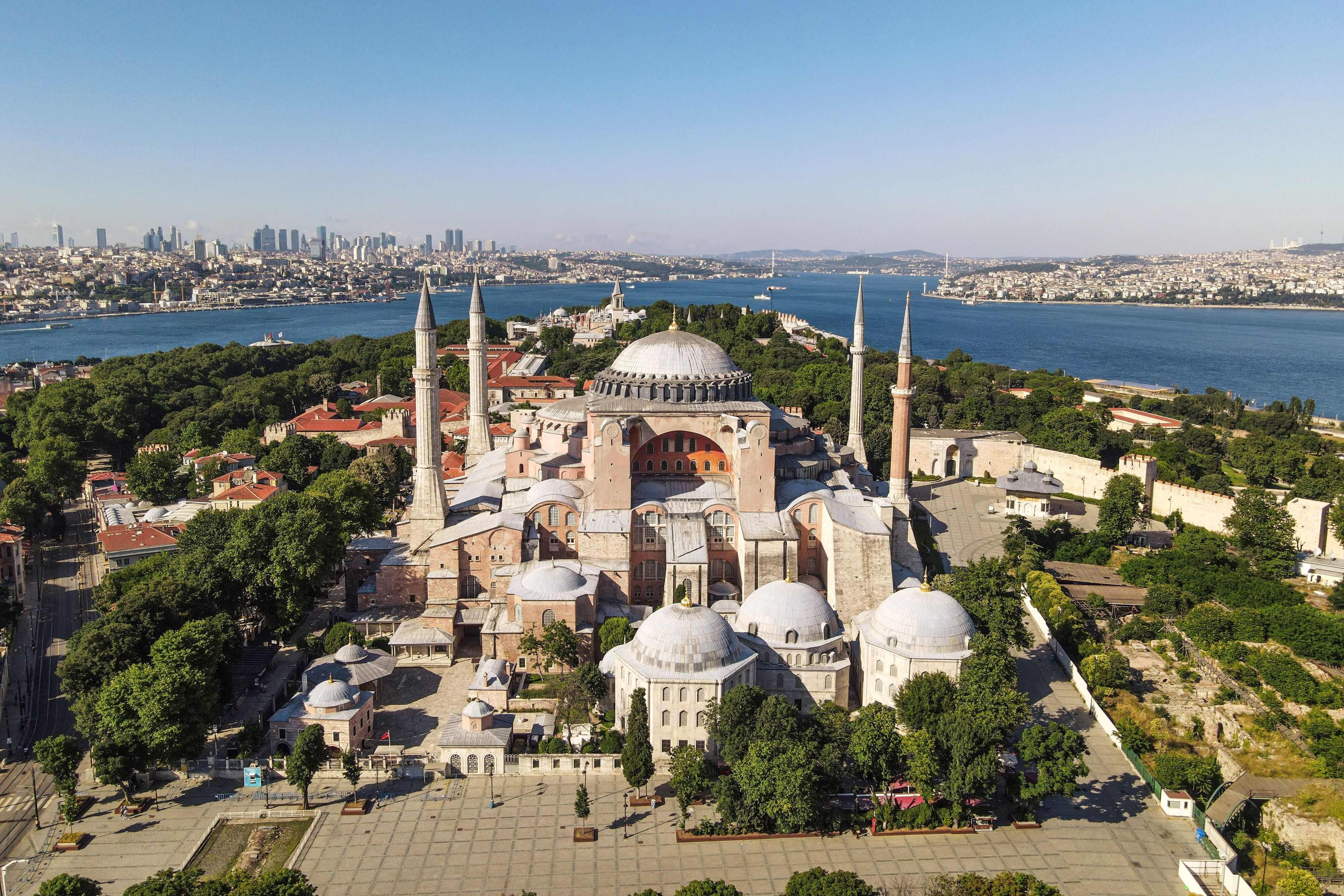 The Hagia Sophia: the church-turned-mosque-turned-museum is, once again, a mosque. Photo: AFP