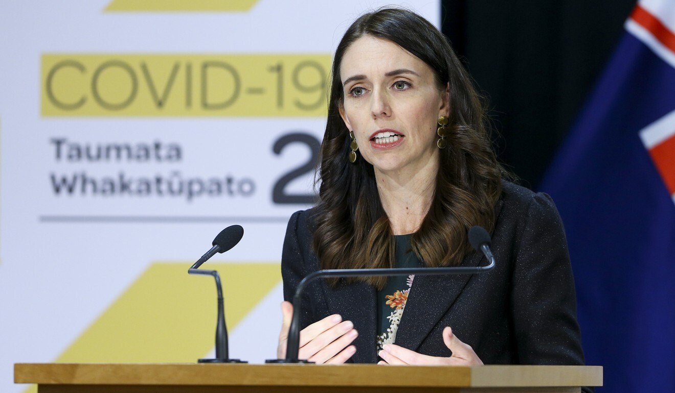 PM Jacinda Ardern’s highly visible leadership was reflected in opinion polls from April to June showing Labour over 50 per cent, even as high as 59 per cent. Photo: Getty Images