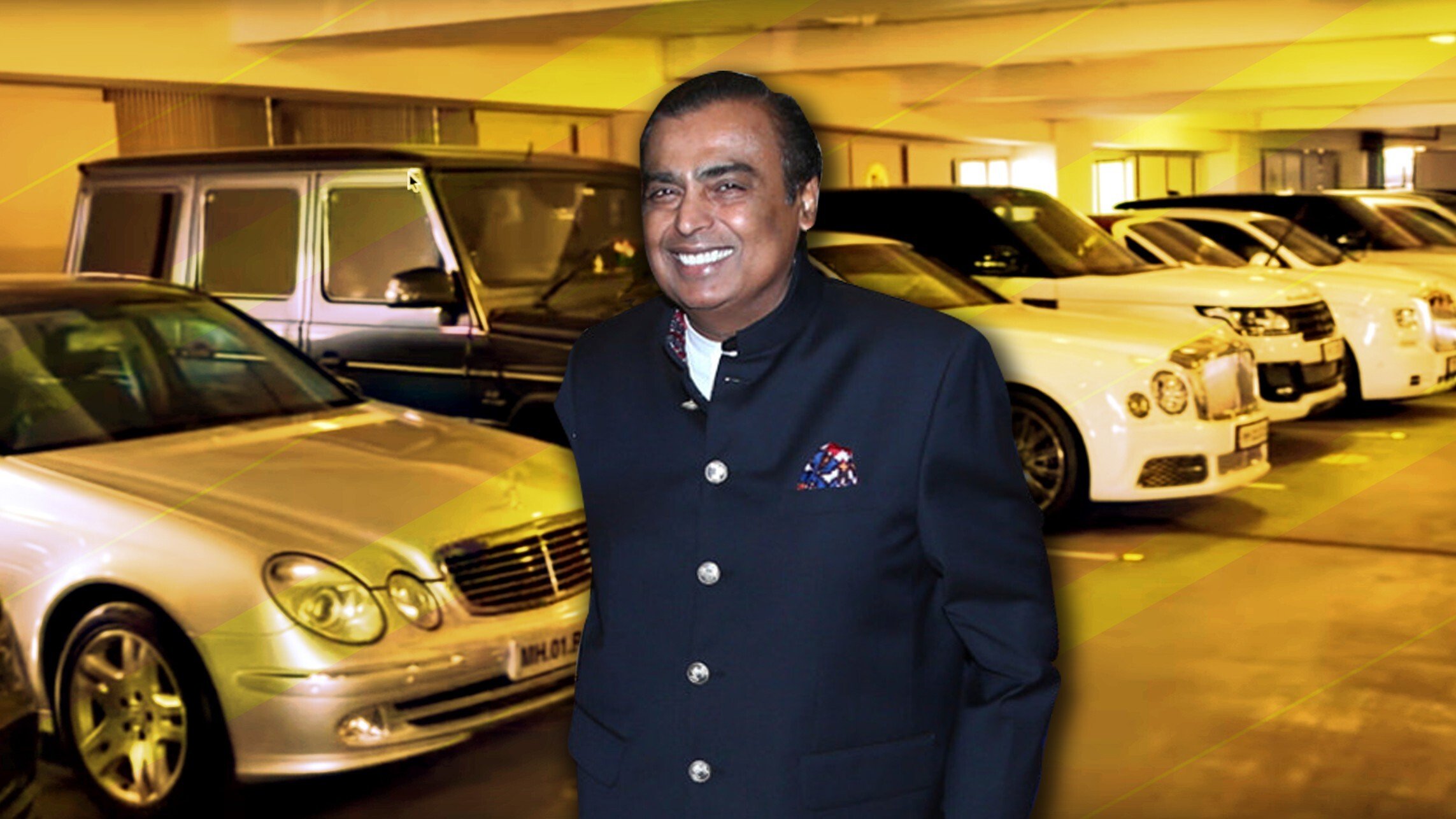 Mukesh Ambani owns more cars than he ever has time to drive – 168, to be precise. Photo: YouTube