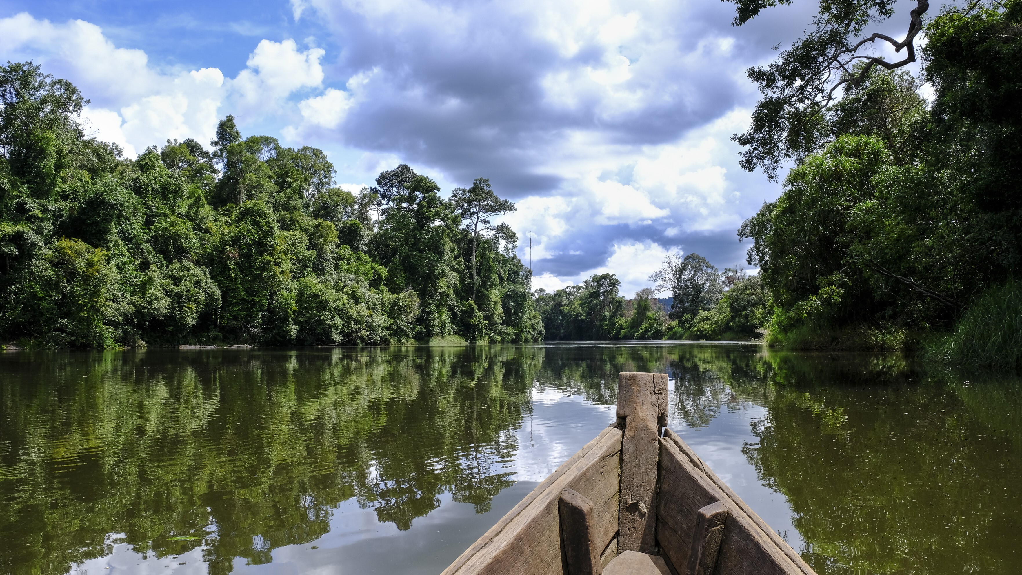 The Areng River, one of the last homes of elusive Siamese crocodiles, in the Areng Valley in Koh Kong province, Cambodia. Once a target site for a hydroelectric dam, the valley is now a hotspot for eco-tourism. Photo: Peter Ford