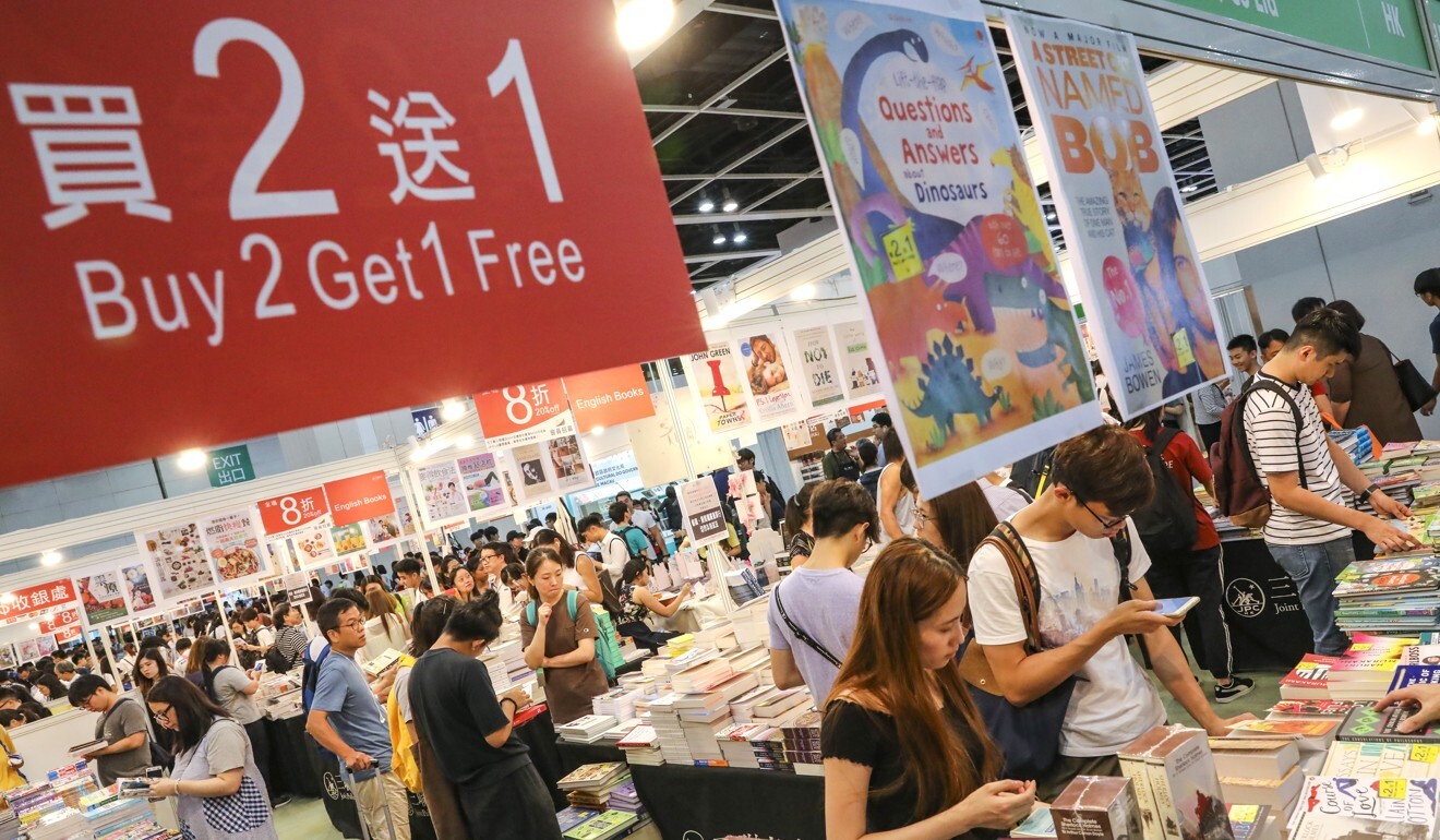 Last year’s 30th edition of the annual Hong Kong Book Fair drew more than a million visitors. Photo: Jonathan Wong