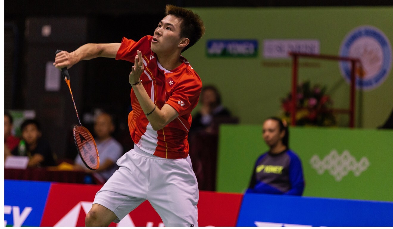 Fast improving Lee Cheuk-yiu has become a key member of the team after winning the men’s singles at the 2019 Yonex-Sunrise Hong Kong Open. Photo: SCMP