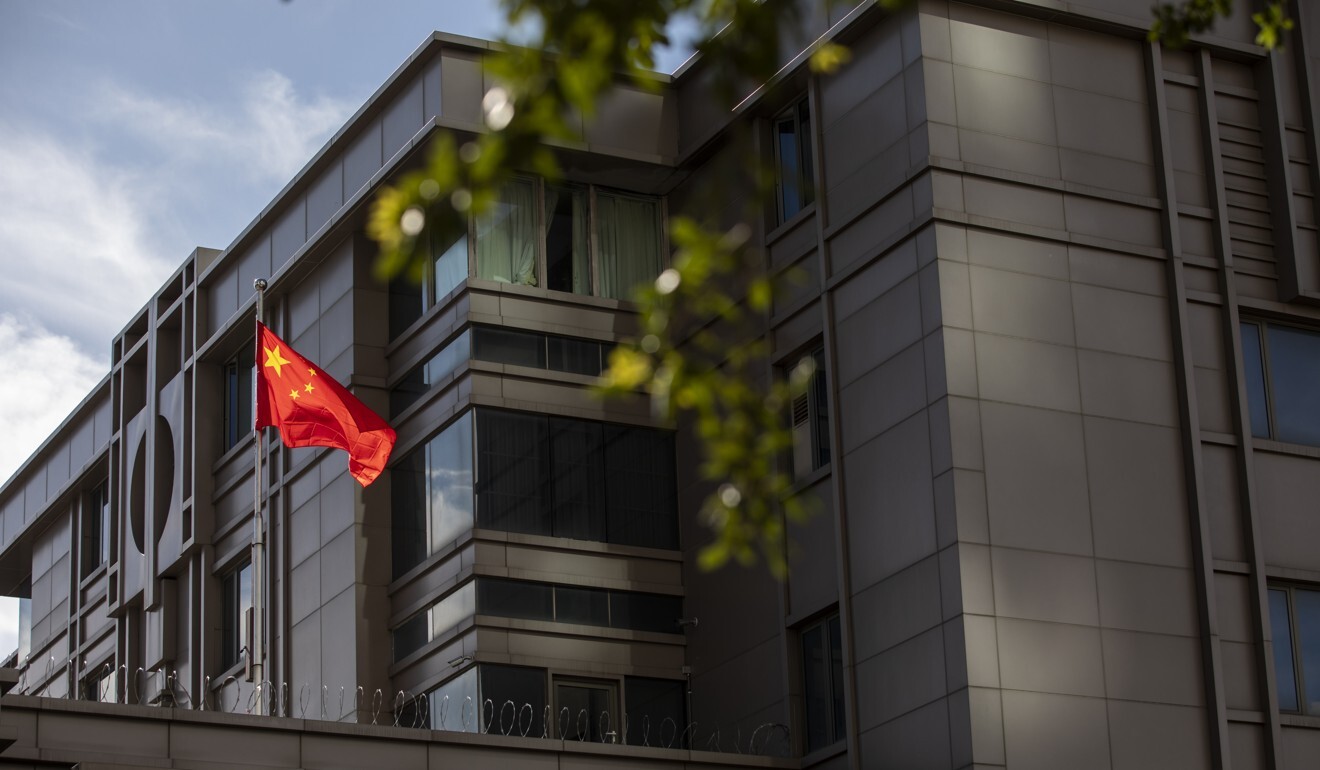 The Chinese consulate in Houston, Texas was ordered to close after the US government accused it of being a centre for spying. Photo: Bloomberg
