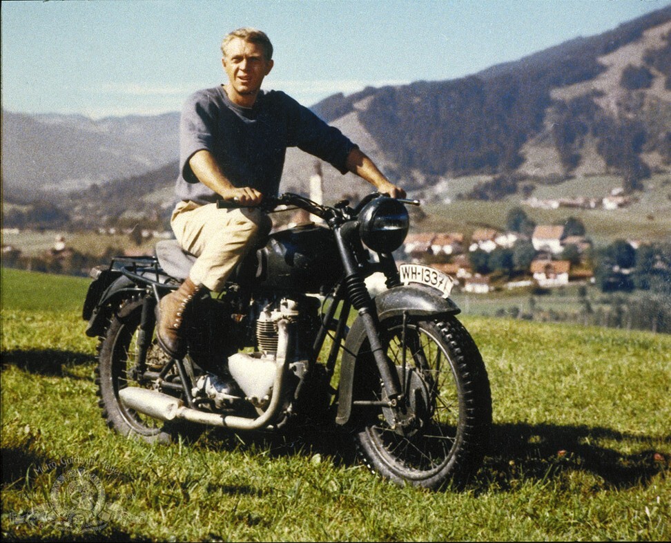 Steve McQueen in a still from The Great Escape (1963). Photo: Metro-Goldwyn-Mayer Studios