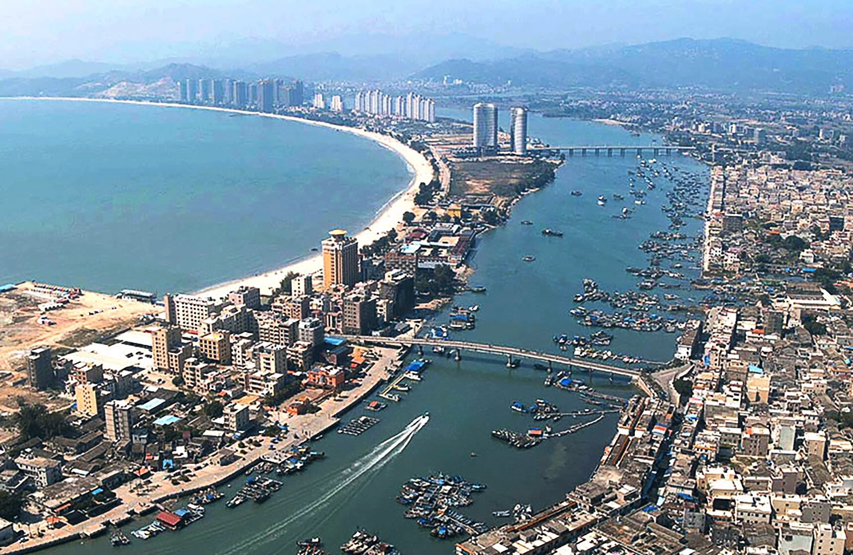 A coastal view of Huizhou in China’s southern province of Guangdong. The Greater Bay Area city is being pitched as a retirement destination for Hong Kong’s elderly citizens. Photo: SCMP Handout