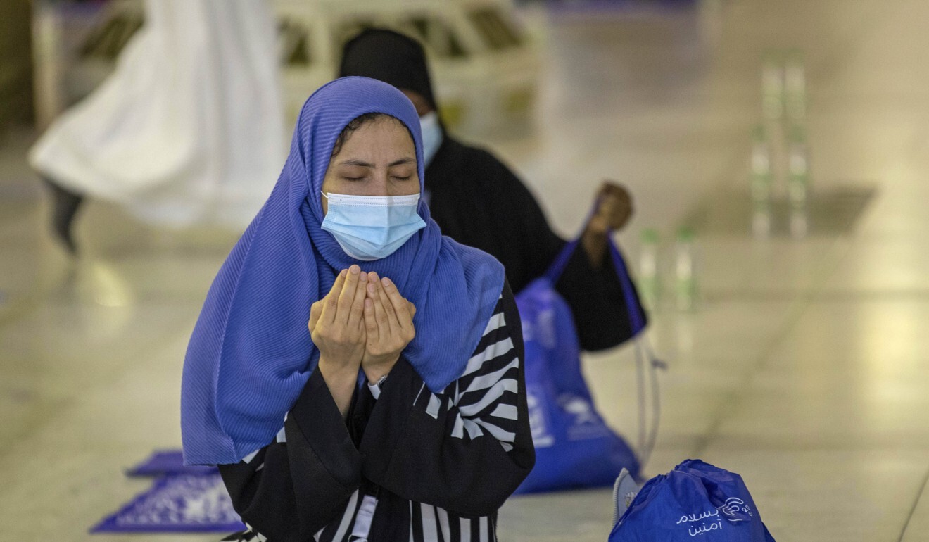 All worshippers were required to be tested for coronavirus before arriving in Mecca. Photo: AP