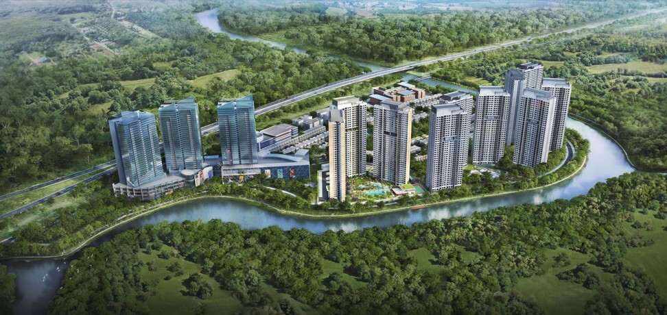 Palm City by Keppel Land in Vietnam. Photo: Keppel Land