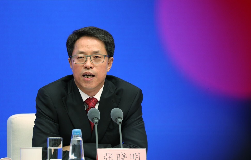Sources say Zhang Xiaoming, deputy director of the State Council’s Hong Kong and Macau Affairs Office, met five members of the Basic Law Committee on Sunday. Photo: Simon Song