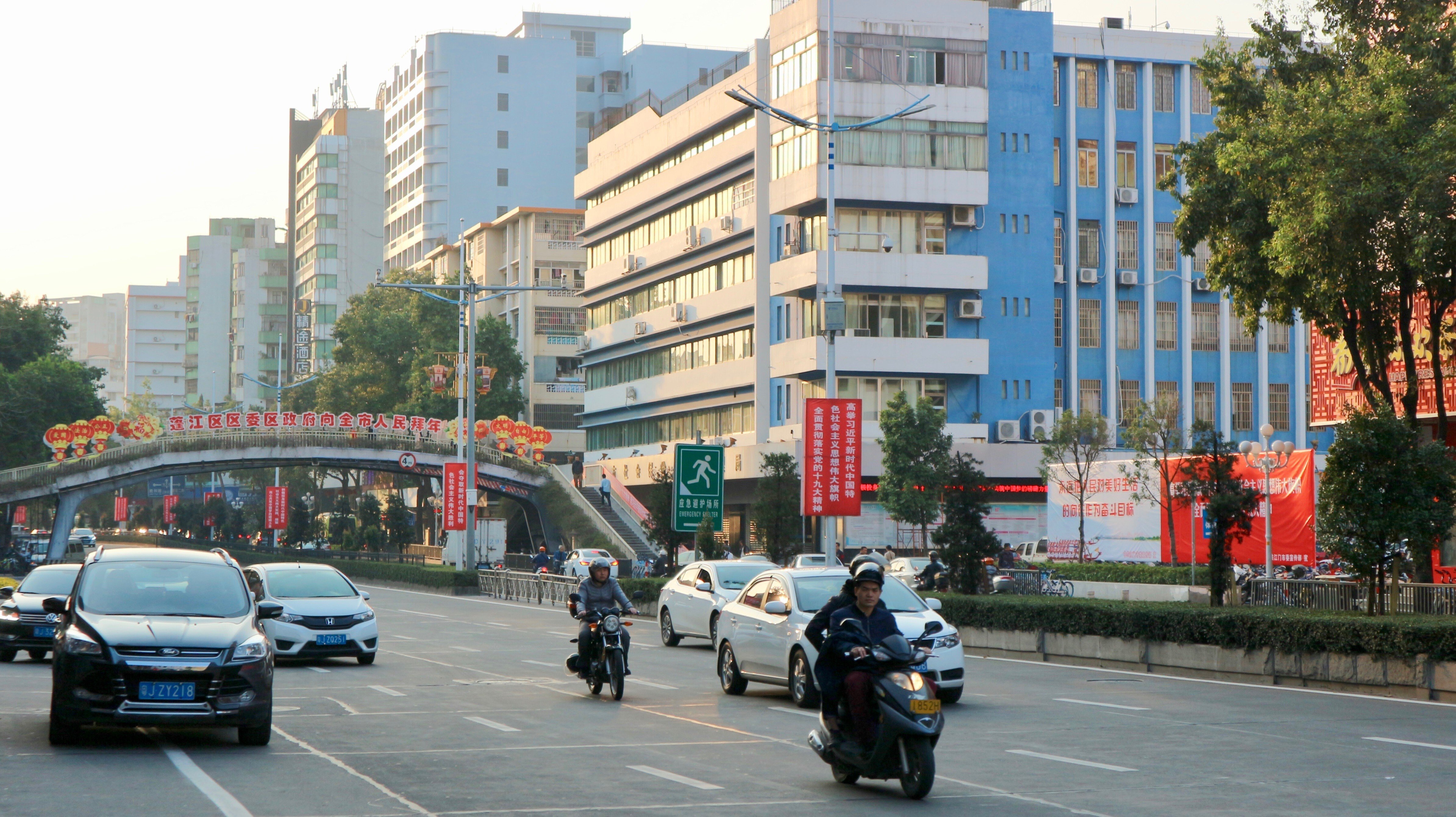 A scene in Pengjiang district, Jiangmen city, part of the Greater Bay Area plan in China. Photo: Shutterstock Images