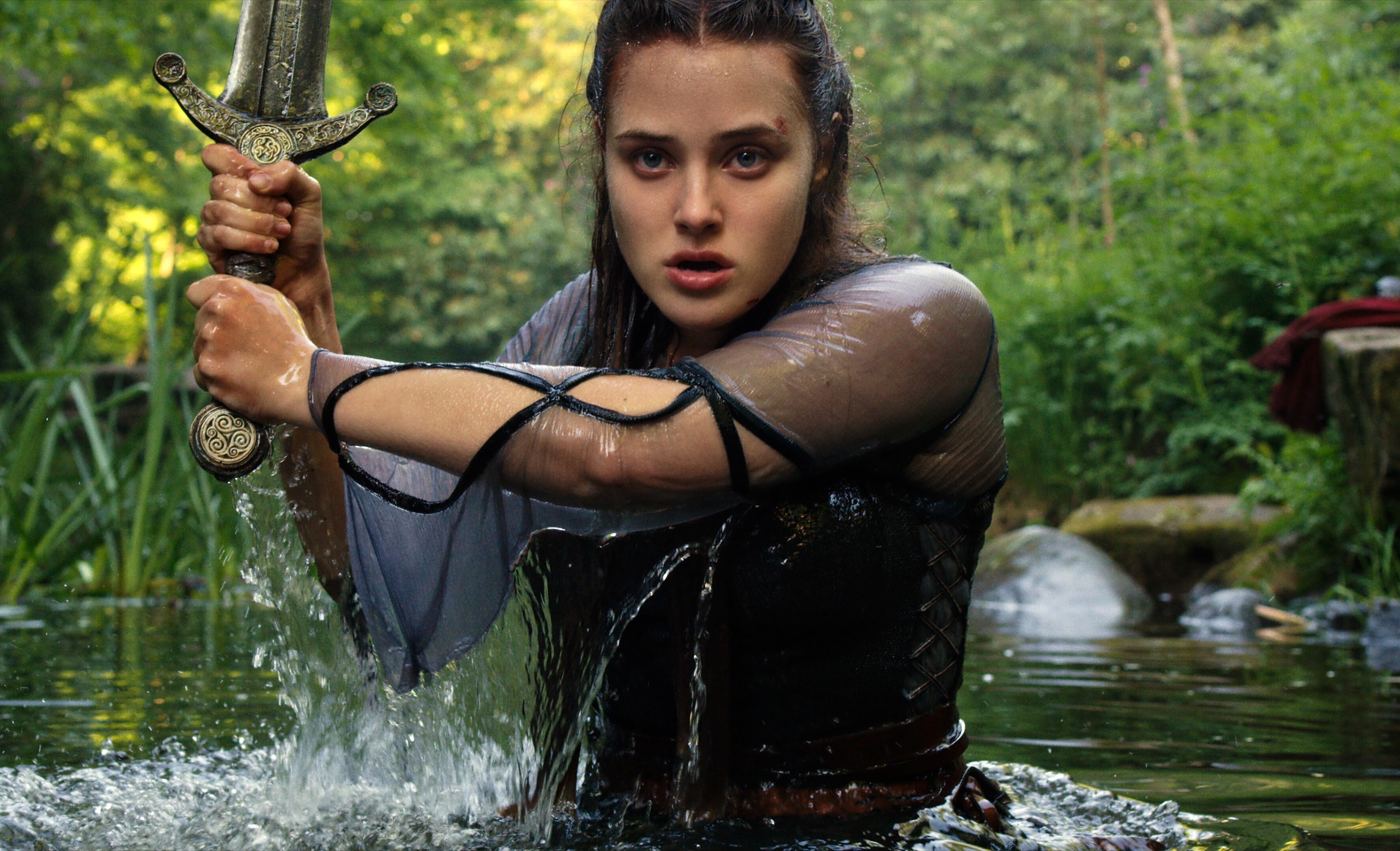 Katherine Langford, the Netflix darling of 13 Reasons Why, is back in a  Games of Thrones-esque series Cursed | South China Morning Post