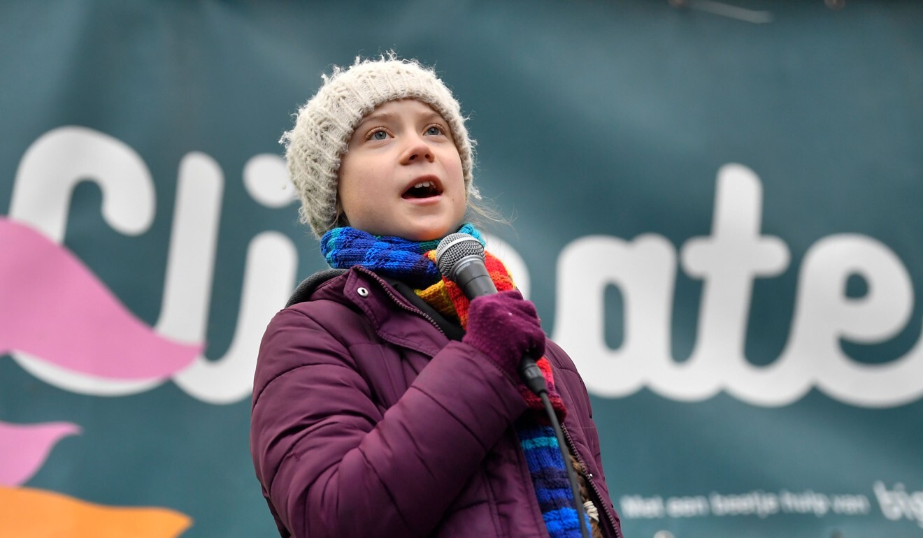 Swedish environmentalist Greta Thunberg gained fame in 2018 after boycotting classes for three weeks to protest outside the Swedish parliament. Photo: AFP