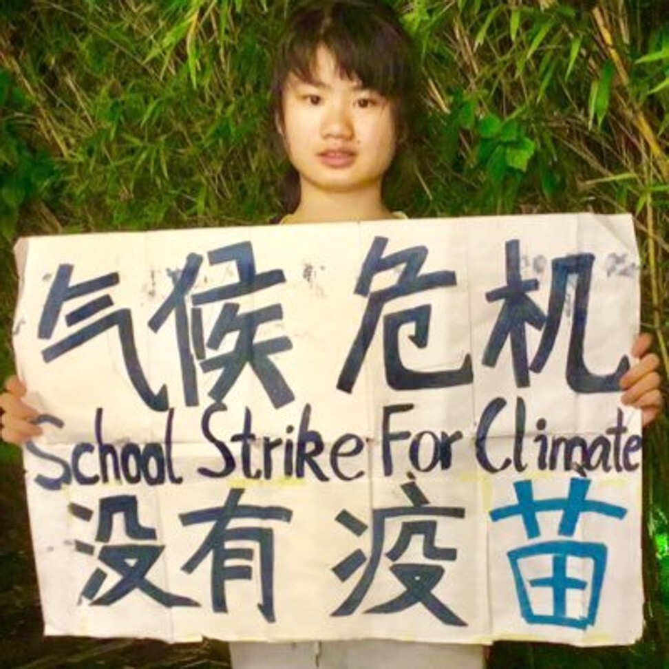 The 17-year-old says a “climate of fear” stops people from taking part. Photo: Twitter/Howey Ou
