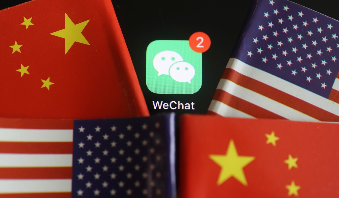 Tencent’s messaging app WeChat has also found itself in Washington’s crosshairs. Photo: Reuters