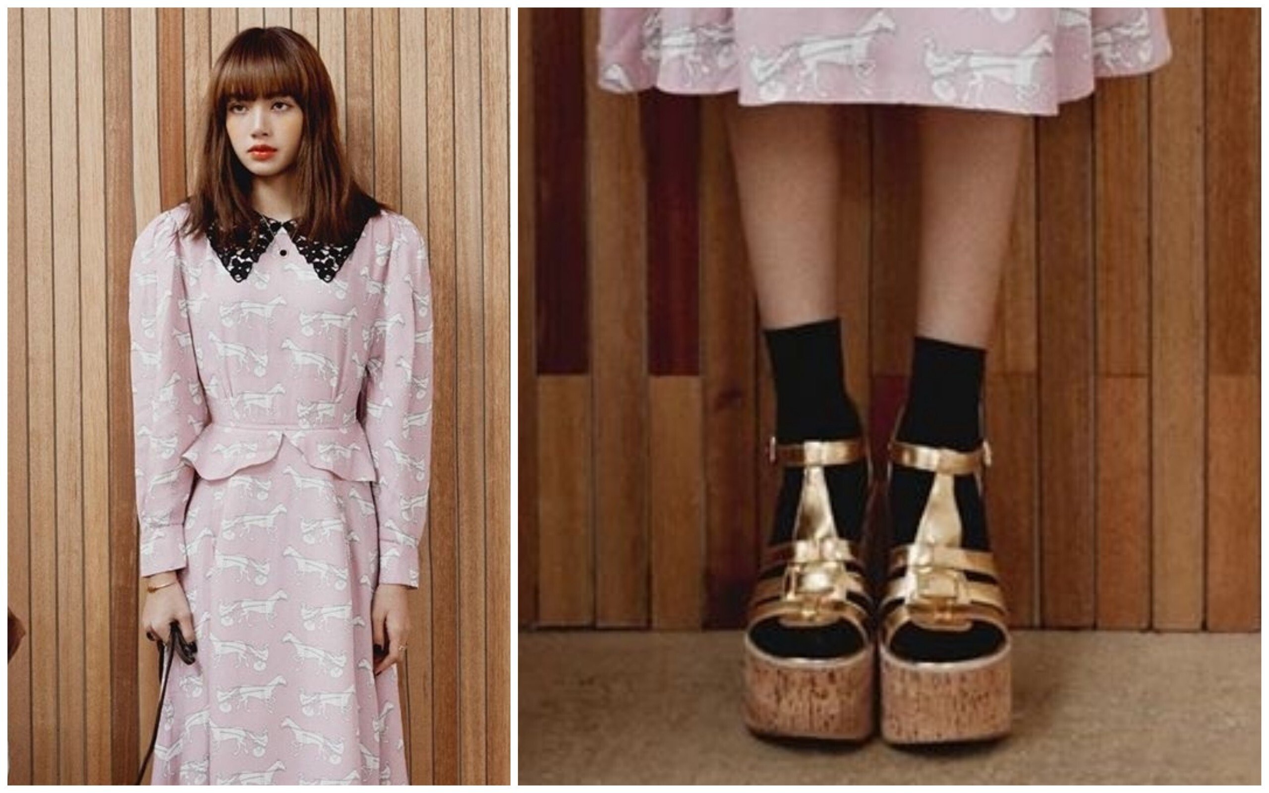 recorder Shetland Dazzling Blackpink's Lisa rocked metallic shoe straps on Instagram – cop K-pop's  hottest summer footwear trend with these shiny sandals, flats and high  heels | South China Morning Post