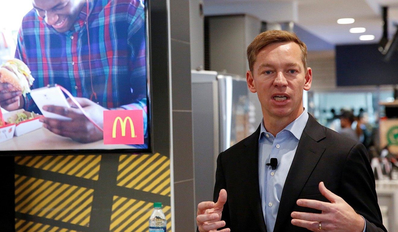McDonalds accuses ex-CEO Steve Easterbrook of hiding sexual relationships with employees, sending nude photos South China Morning Post picture