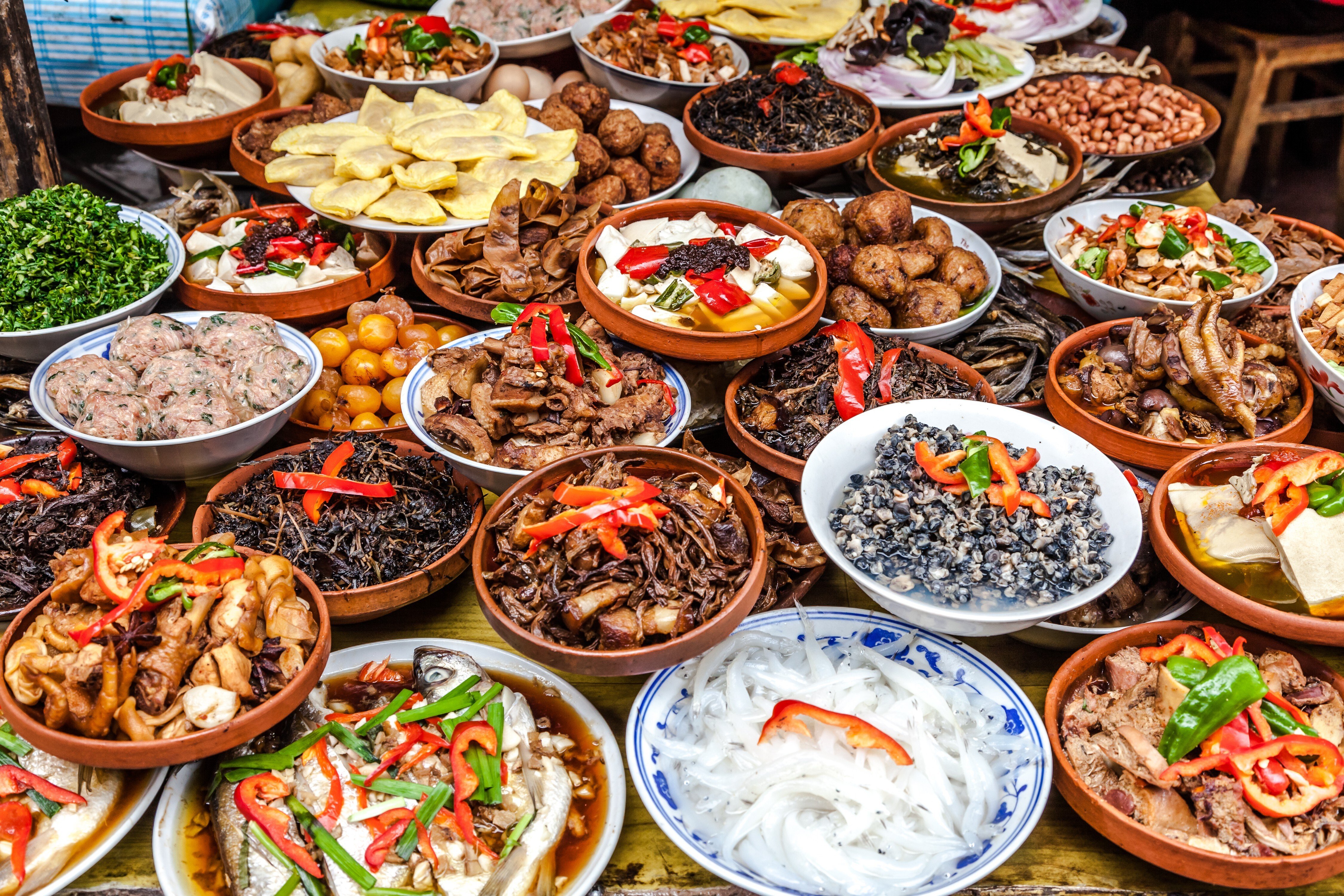 An abundance of food is regarded as a symbol of hospitality and social standing in China. Photo: Shutterstock