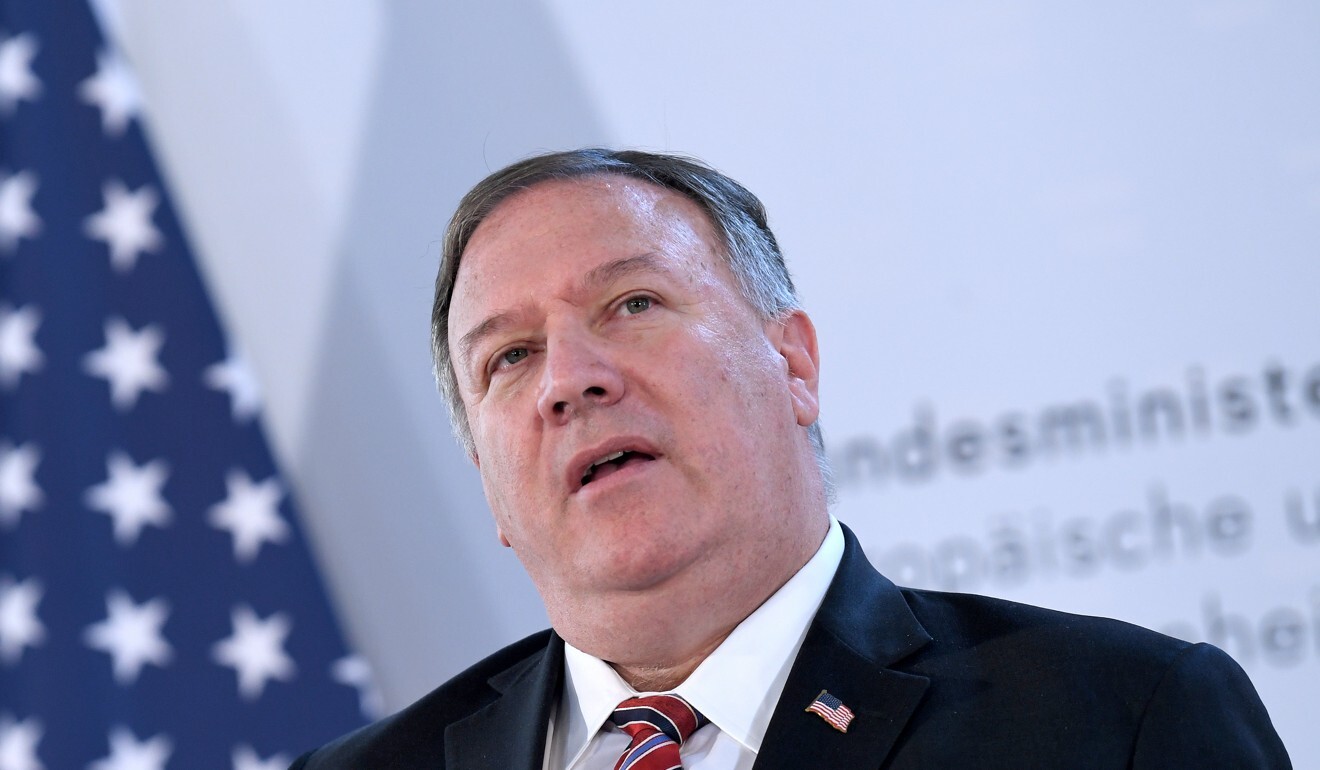 US Secretary of State Mike Pompeo holds press conference in Vienna on Friday. Photo: dpa