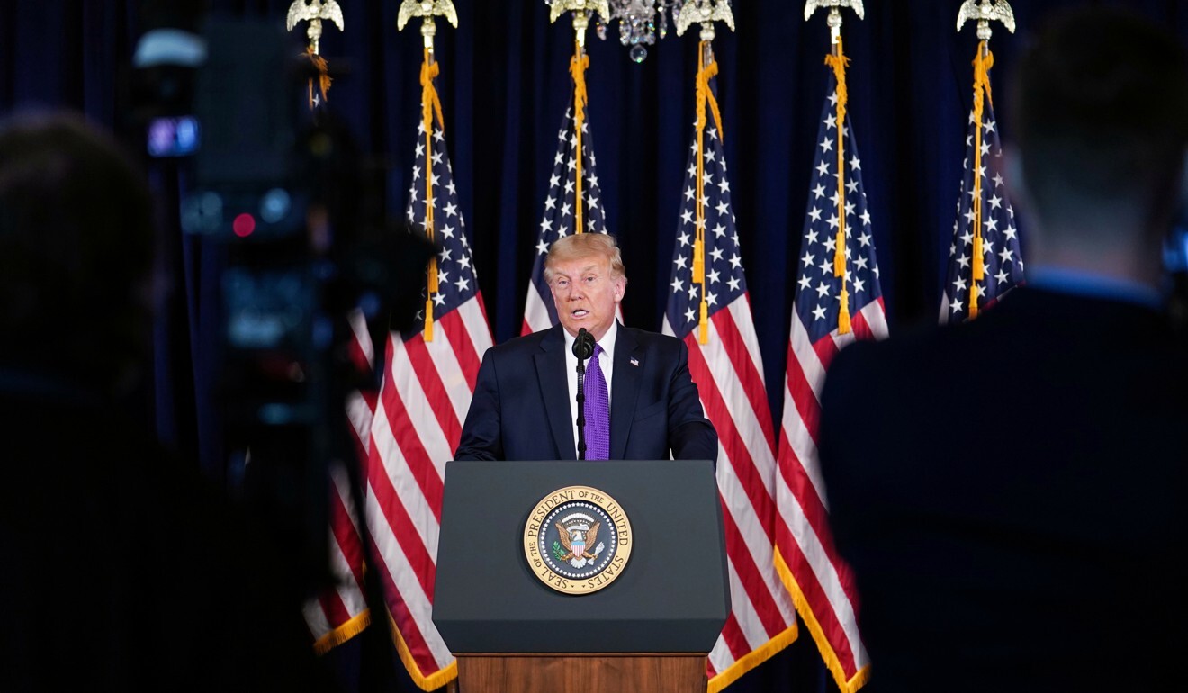 At his news conference, Trump said that China has “purchased the most amount of corn in history” from the US. Photo: Reuters