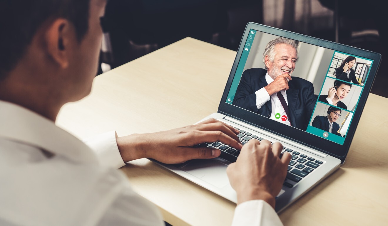 Check in on your colleagues with a Zoom chat. Photo: Shutterstock