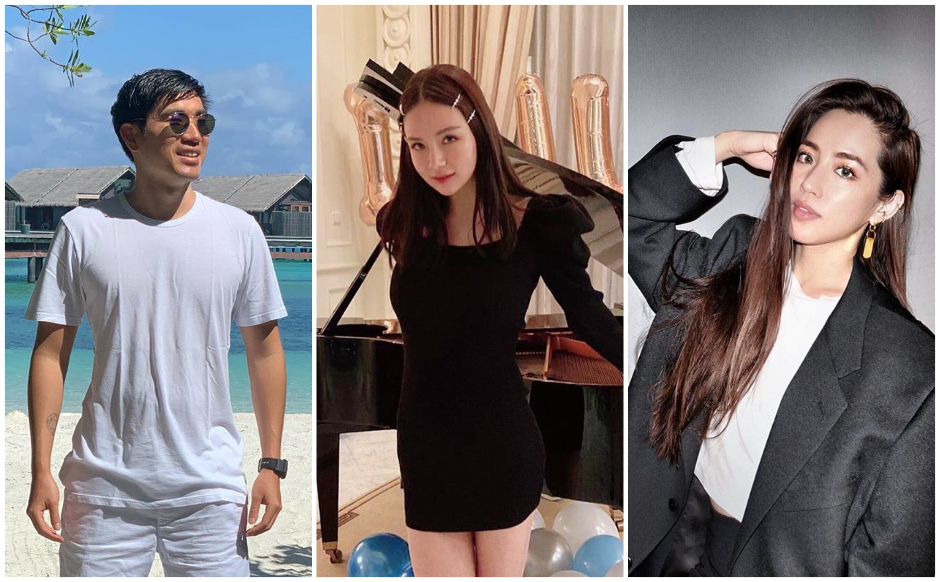 Real-life Crazy Rich Asians – Kuok Meng Jun, Arissa Cheo and Kim Lim. Photo: @xarissaxcheox, @junsounds, @kimlimhl/Instagram