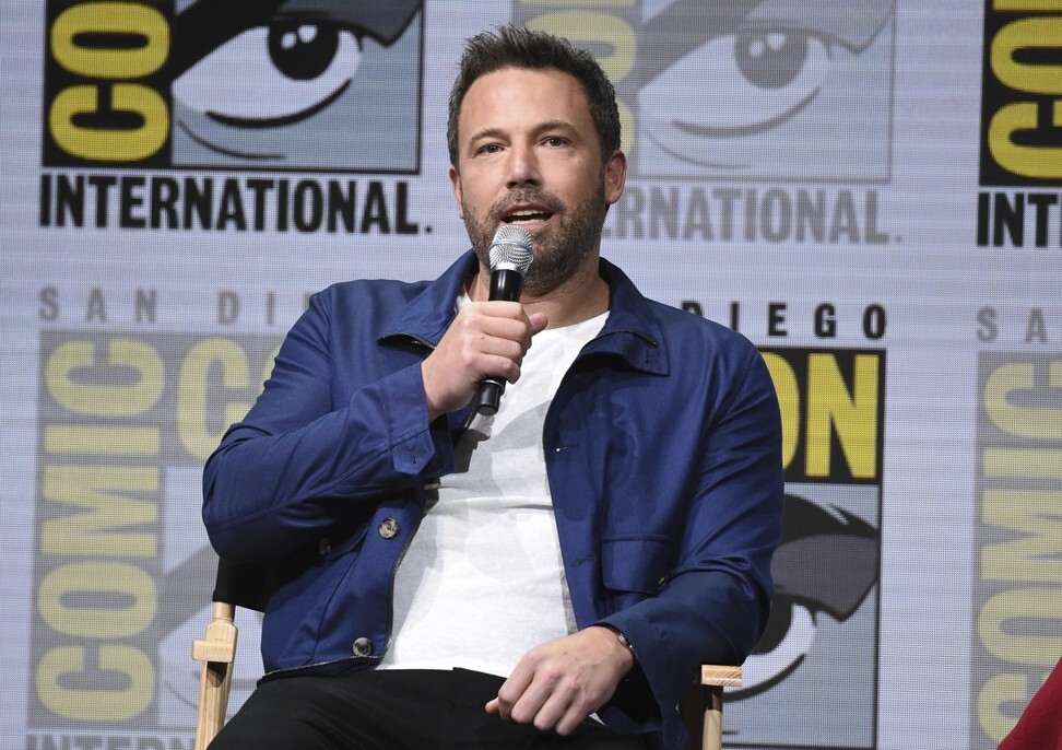 Ben Affleck speaks at Comic-Con International 2017, in San Diego. Photo: Invision/AP