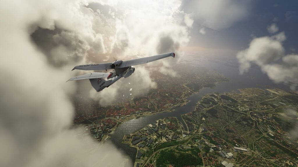 Microsoft Flight Simulator lets you fly through China, where the game isn't  even available