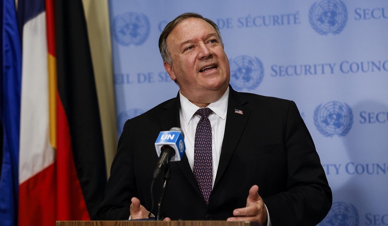 US Secretary of State Mike Pompeo is one of several US officials in recent weeks to refer to Xi as general secretary, a reference to the his role leading the Chinese Communist Party, instead of president. Photo: AP