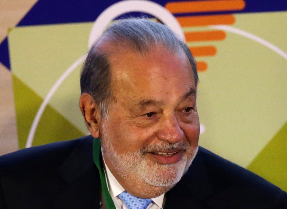 Telecoms magnate Mexican billionaire Carlos Slim. Photo: Reuters