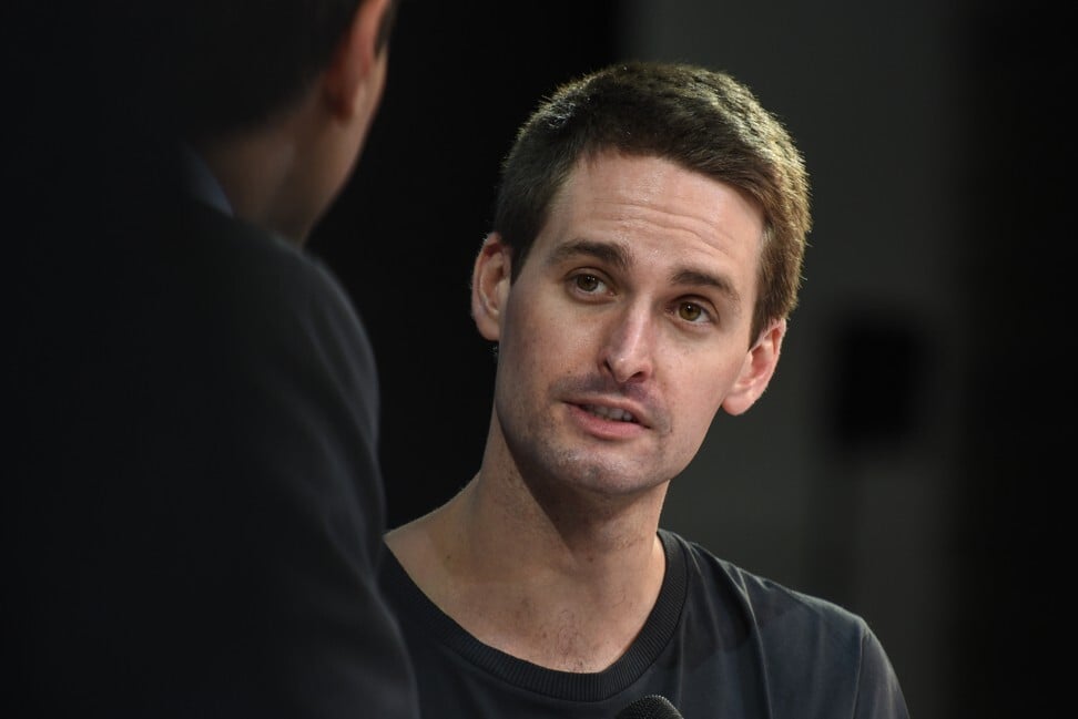 Evan Spiegel, co-founder and CEO of Snap Inc. Photo: AFP