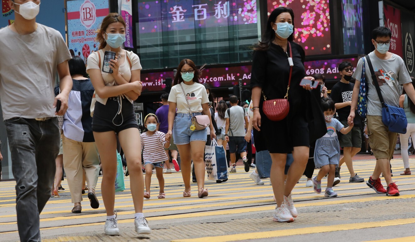 Hong Kong’s economy shrank 9 per cent year on year in the previous quarter. Photo: May Tse