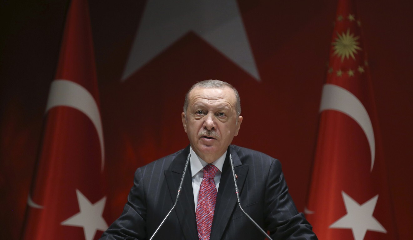 Turkey's President Recep Tayyip Erdogan. Photo: AP