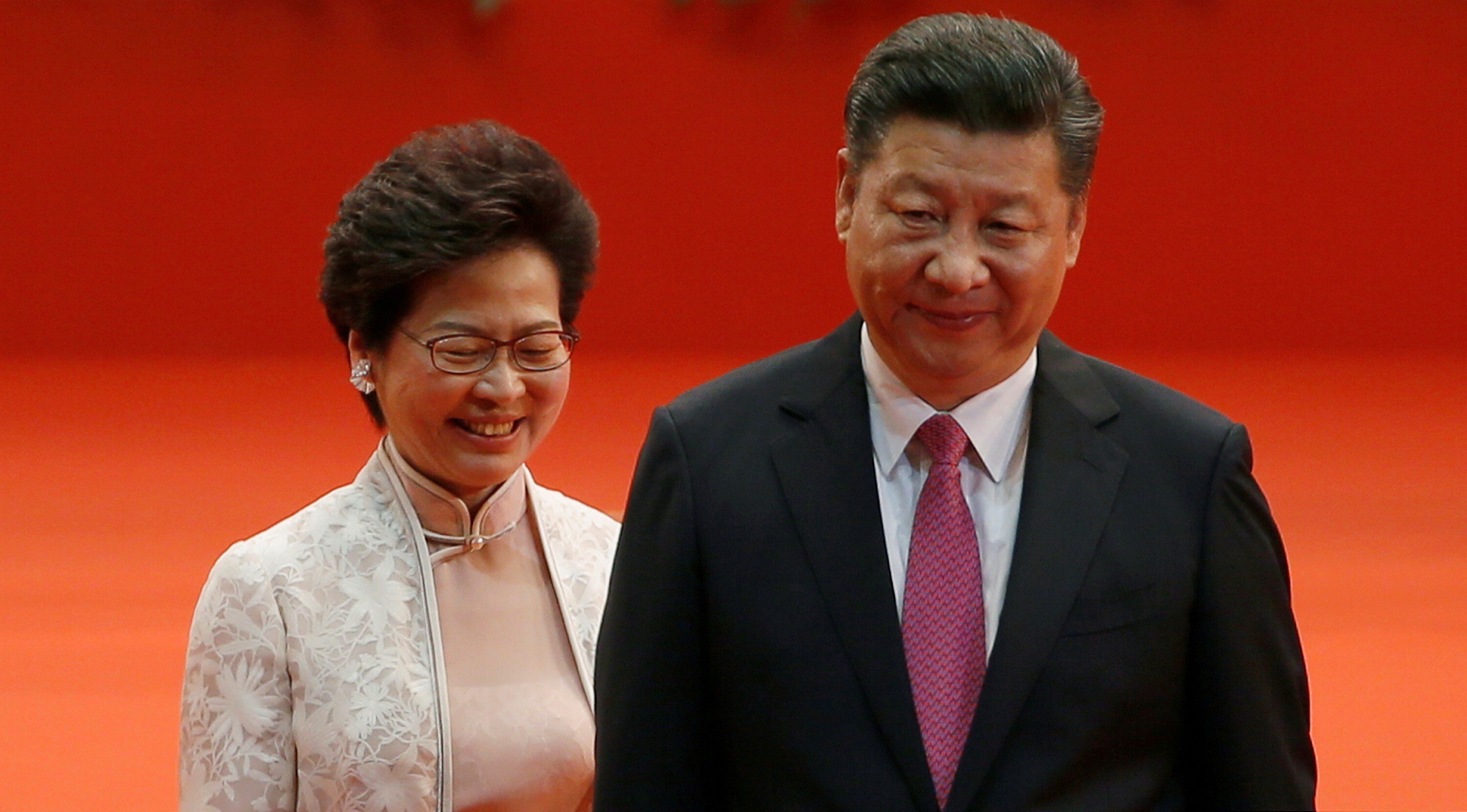 Hong Kong Chief Executive Carrie Lam is said to have pushed hard to have four opposition lawmakers disqualified from the next election be allowed to retain their seats in an extended Legco term. She got her wish, but does that represent Beijing giving her ‘face’, or presenting her with a test. Photo: Reuters
