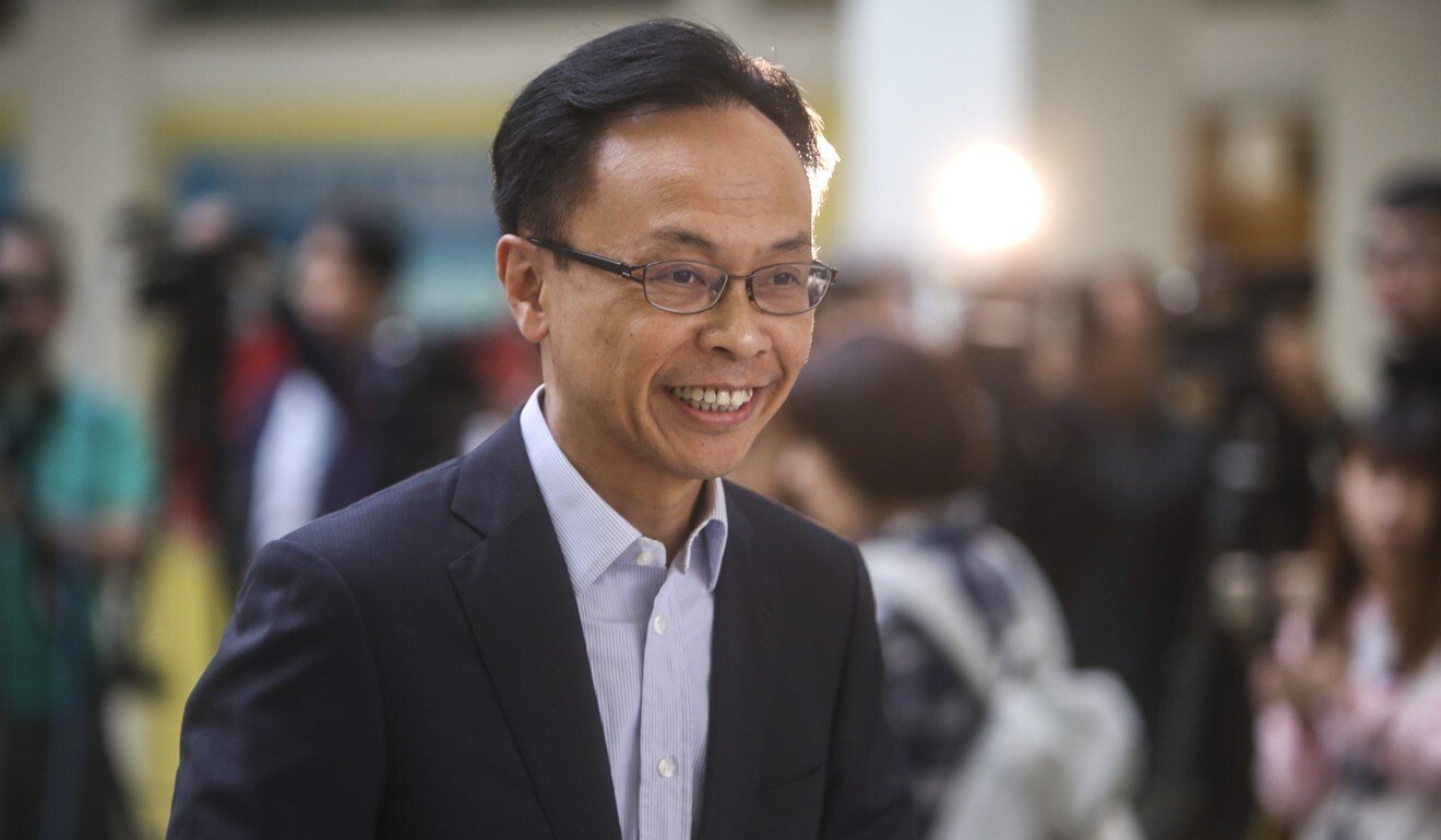 Patrick Nip, Hong Kong’s civil service chief, on Sunday used his blog to defend against accusations that the city’s firing policy for staffers on probation violated the presumption of innocence. Photo: Winson Wong