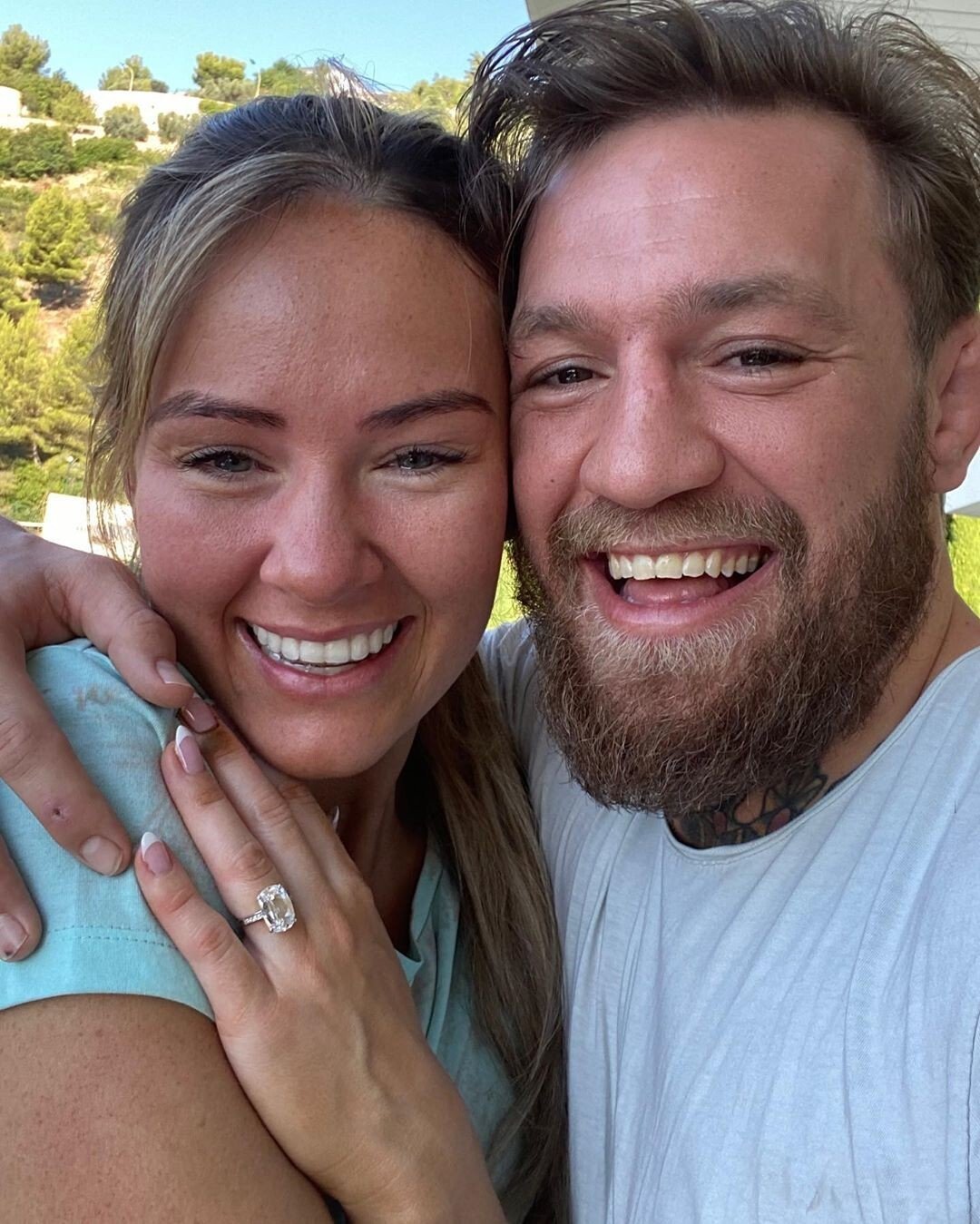 What next for Dee Devlin and now-fiancé Conor McGregor, after he announced his retirement from the ring and then engagement with long-term partner? Photo: @thenotoriousmma/Instagram