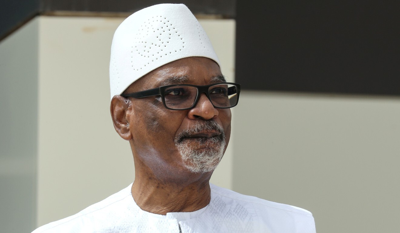 Mali’s President Ibrahim Boubacar Keita resigned on Tuesday, hours after he was arrested by mutinying soldiers along with the prime minister and government officials. Photo: Reuters