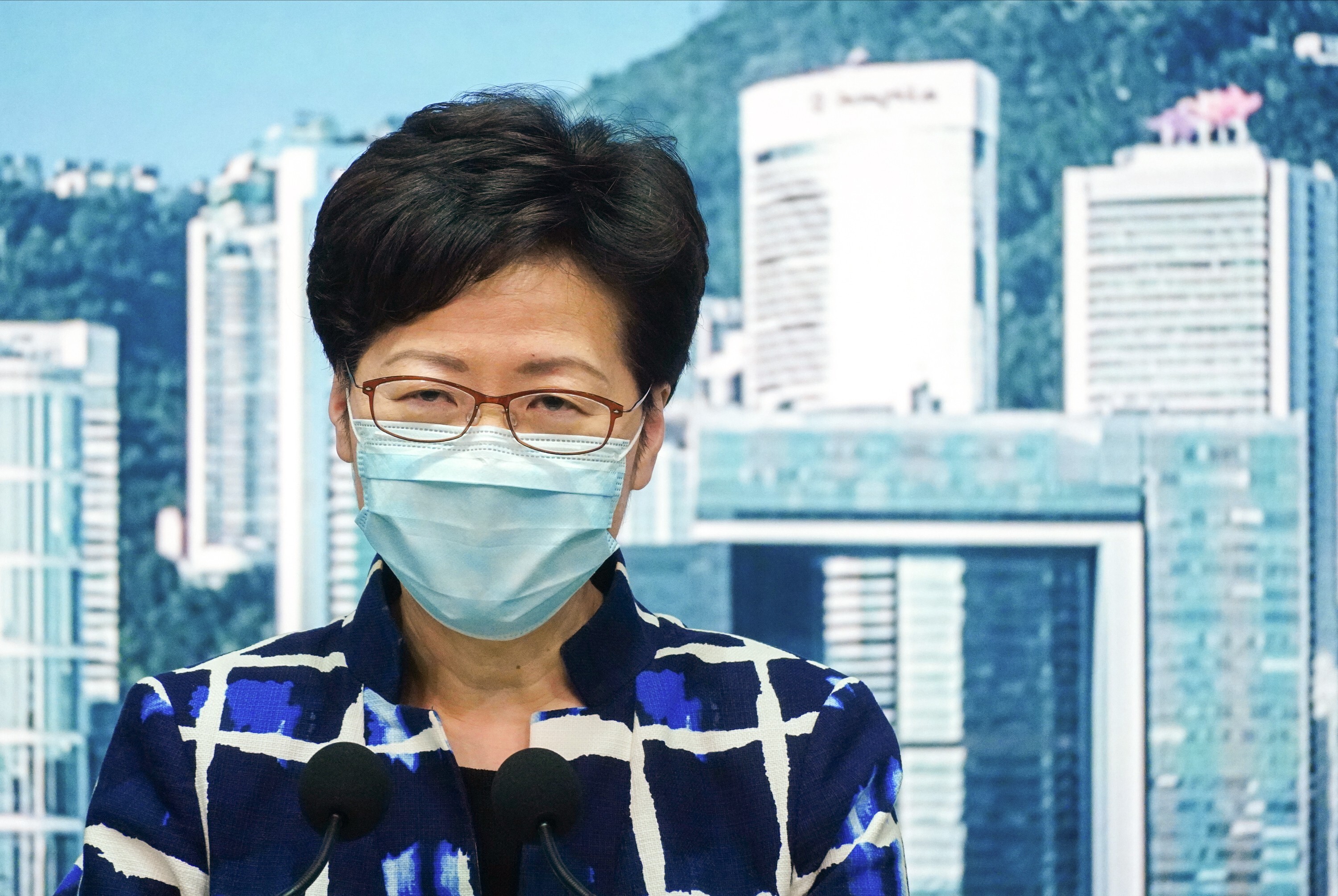 Hong Kong Chief Executive Carrie Lam says her only aspiration has been to serve. Photo: Sam Tsang