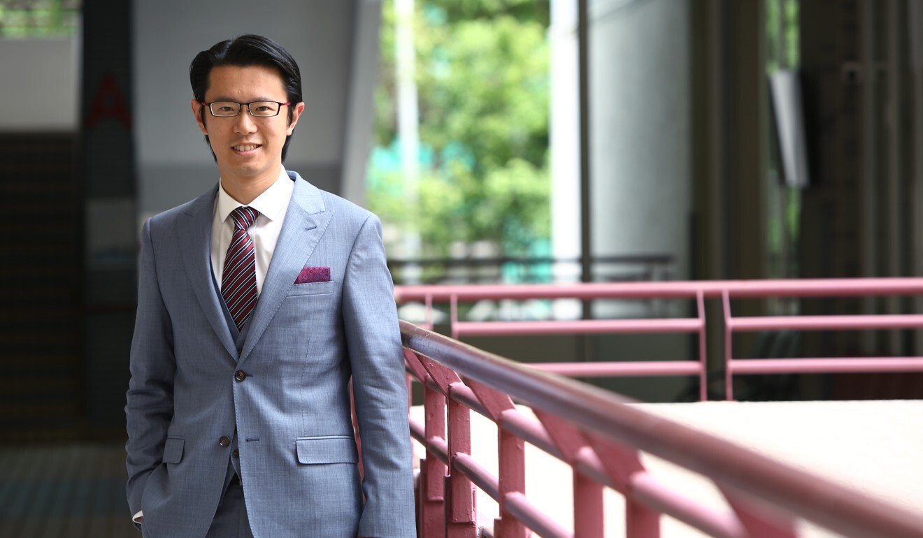 Dion Chen, principal of the YMCA of Hong Kong Christian College. Photo: Edmond So