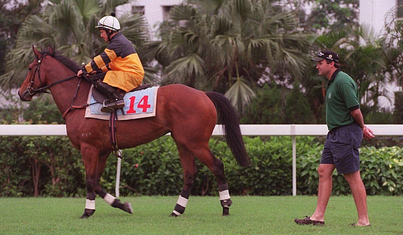 David Hayes at Sha Tin in 1997.