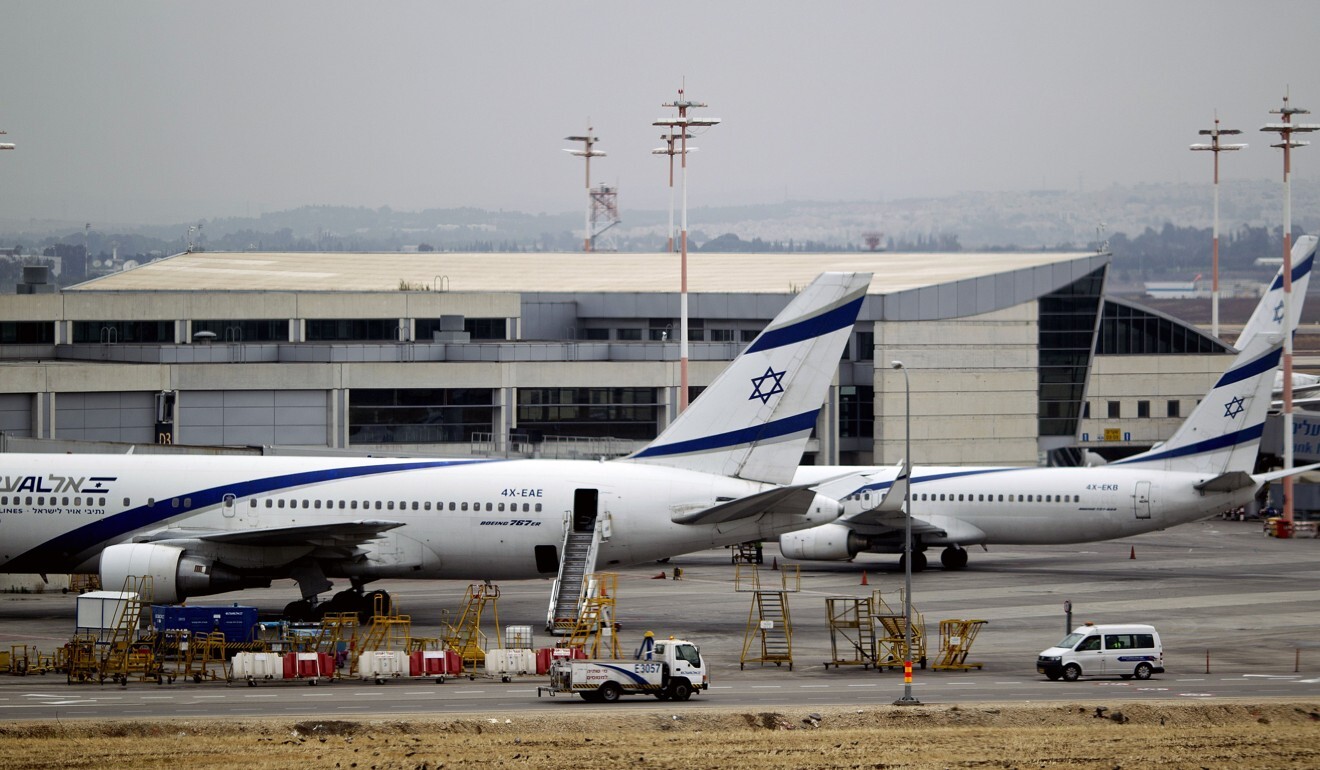 Israeli El Al planes are parked at Ben Gurion airport near Tel Aviv, Israel. Photo: AP Photo