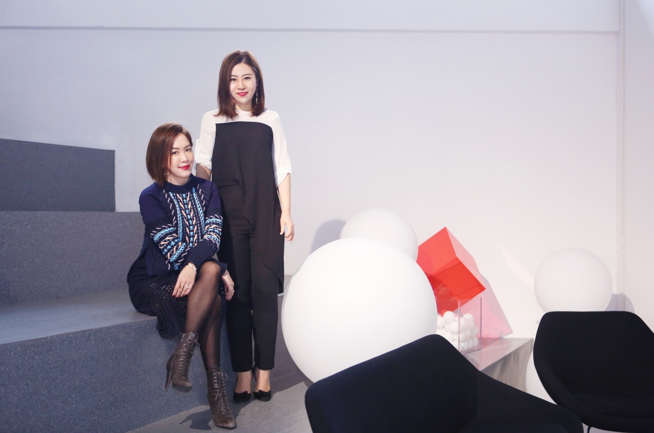 Founders of activewear brand Maia Active, Lisa Ou Yirou and Mia Wang Jiayin. Photo: jiemian.com