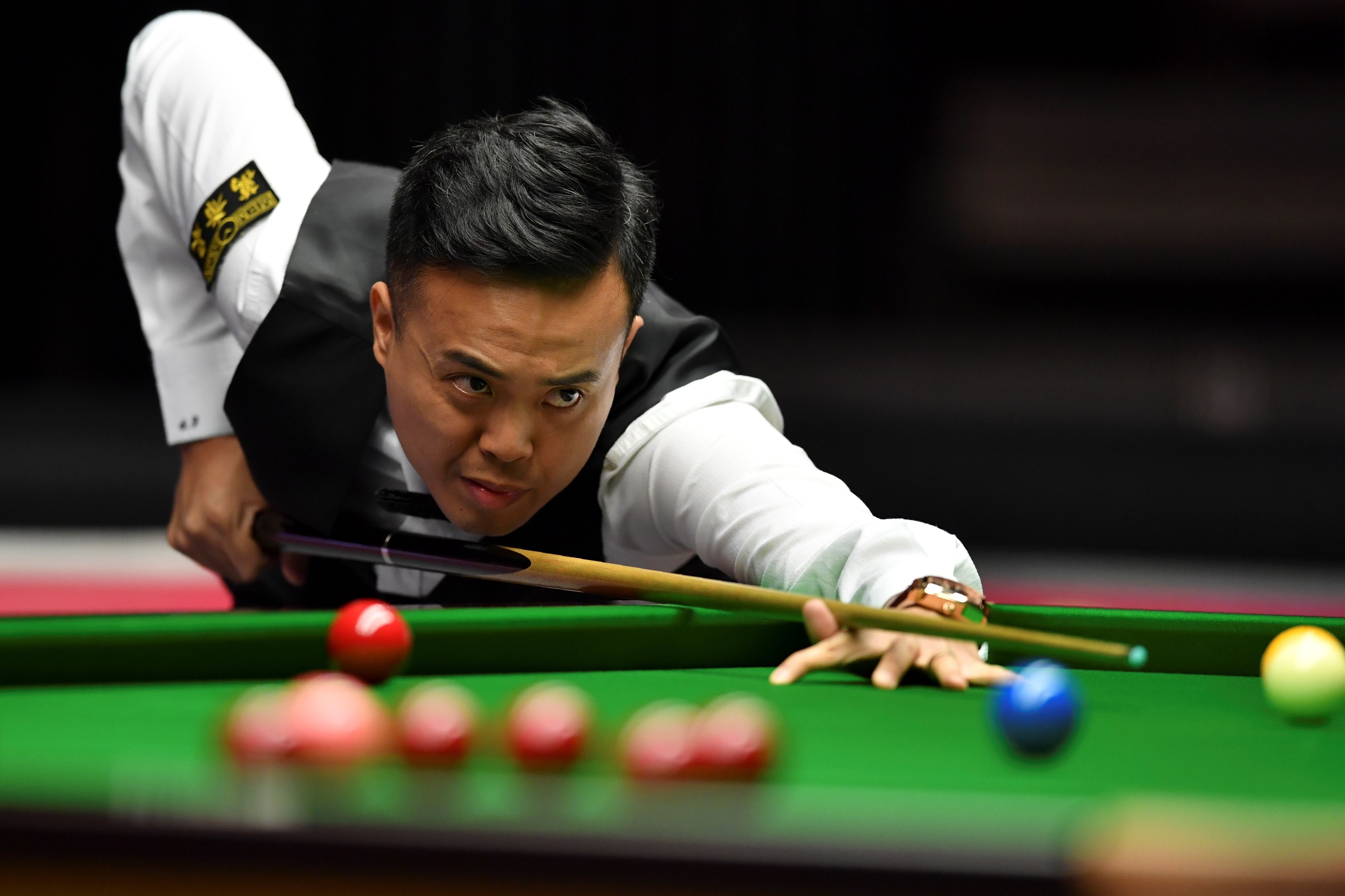 Hong Kong’s top-ranked player Marco Fu has not practised for three months after club establishments were closed due to pandemic control measures. Photo: AFP