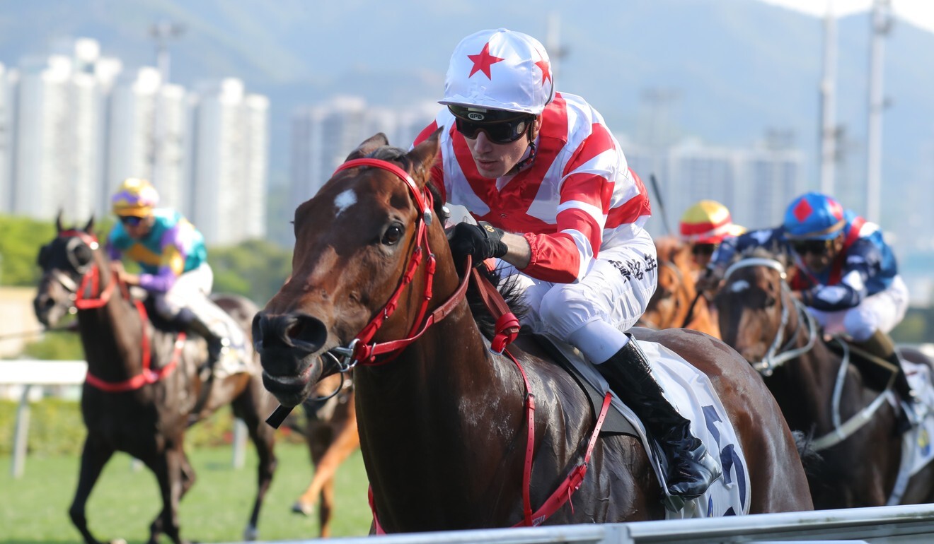 Jockey Antoine Hamelin reunites with Baltic Success at Sha Tin on Sunday.