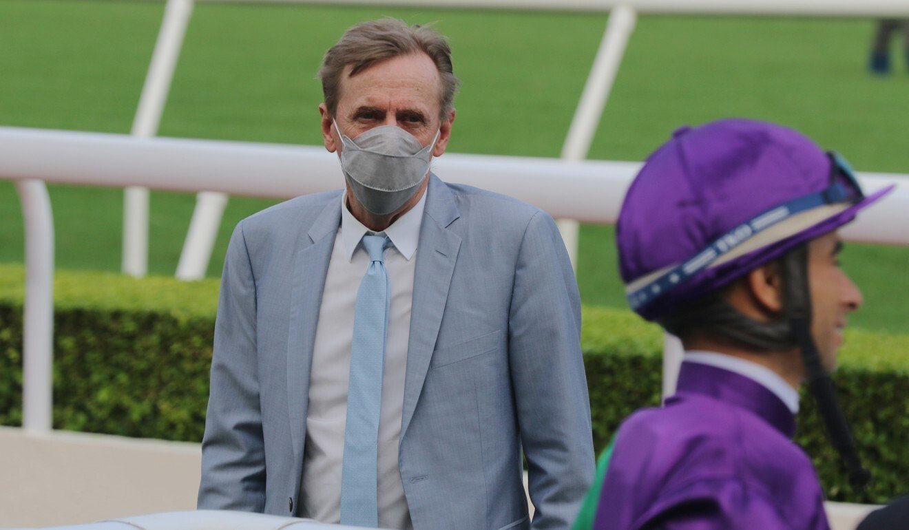 John Size after Excellent Proposal’s win at Sha Tin.