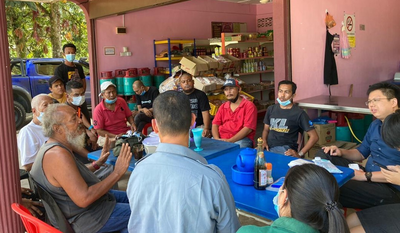 The Save Musang King Alliance (Samka) and the durian farmers from Raub, Pahang. Photo: Handout