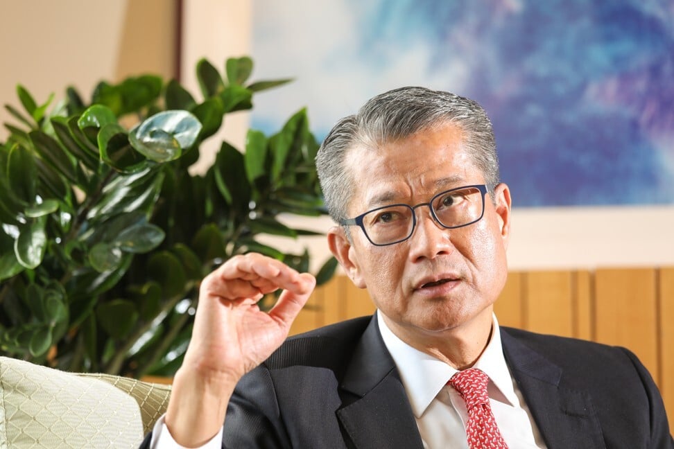 Zhaoqing can support Hong Kong’s efforts to modernise its construction industry, Financial Secretary Paul Chan Mo-po says. Photo: Nora Tam