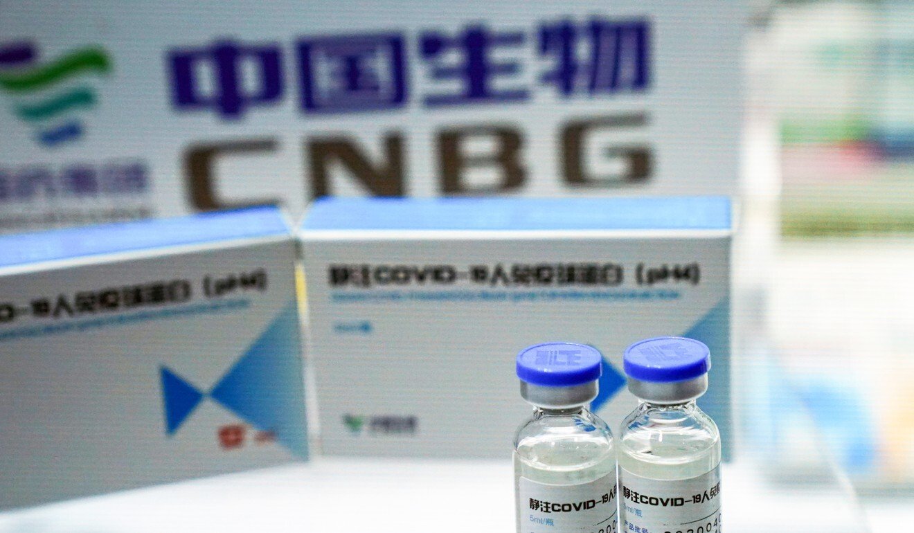 China National Biotec Group’s vaccine is undergoing a large-scale trial in the UAE. Photo: Reuters