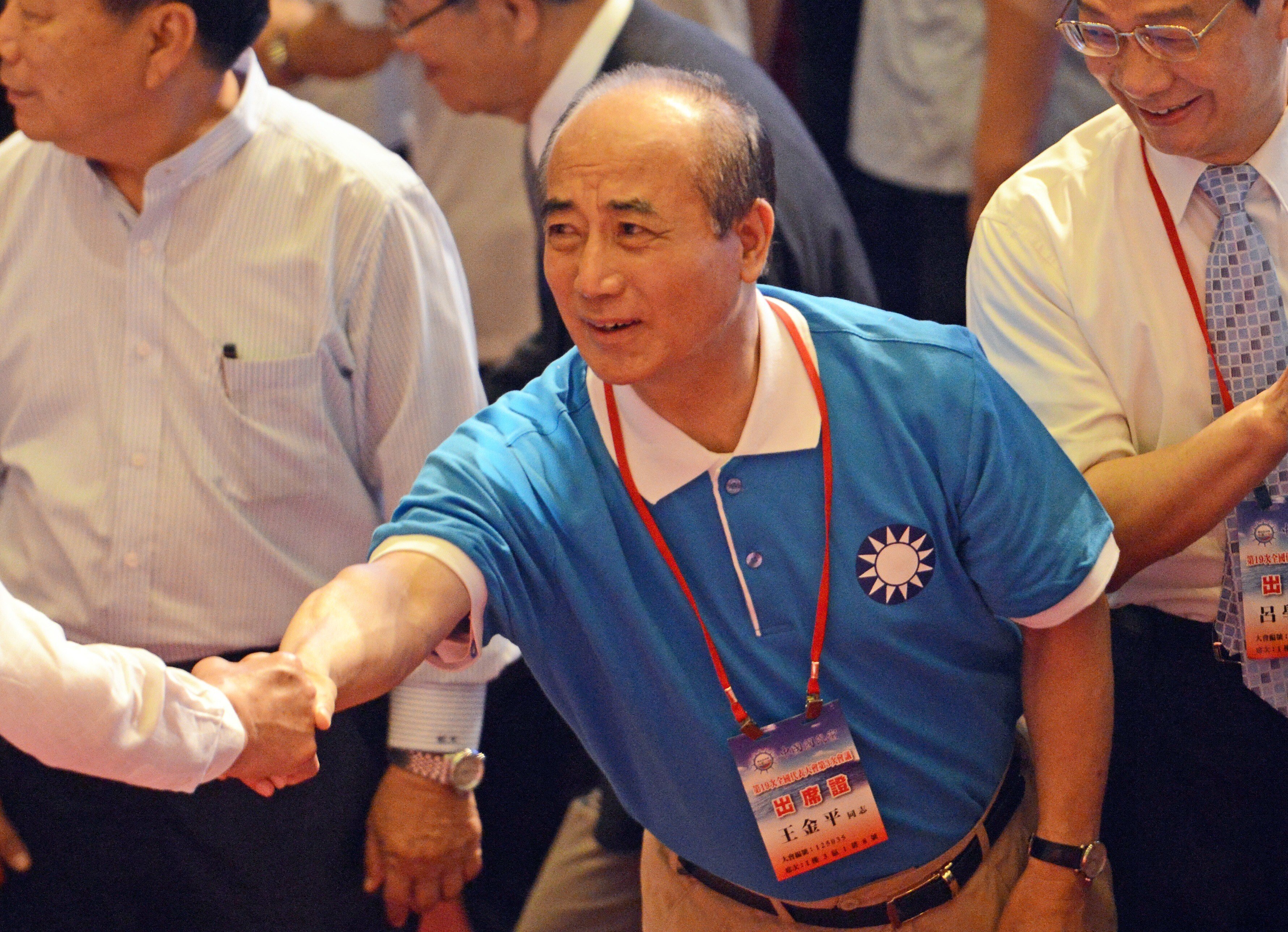 Taiwan’s former legislature speaker Wang Jin-pyng. Photo: AFP
