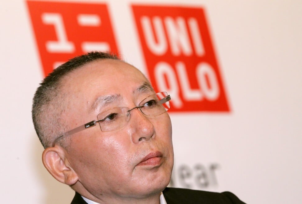 Tadashi Yanai, chairman, president and CEO of Fast Retailing Co. Ltd., is also founder of clothing brand Uniqlo. Photo: SCMP
