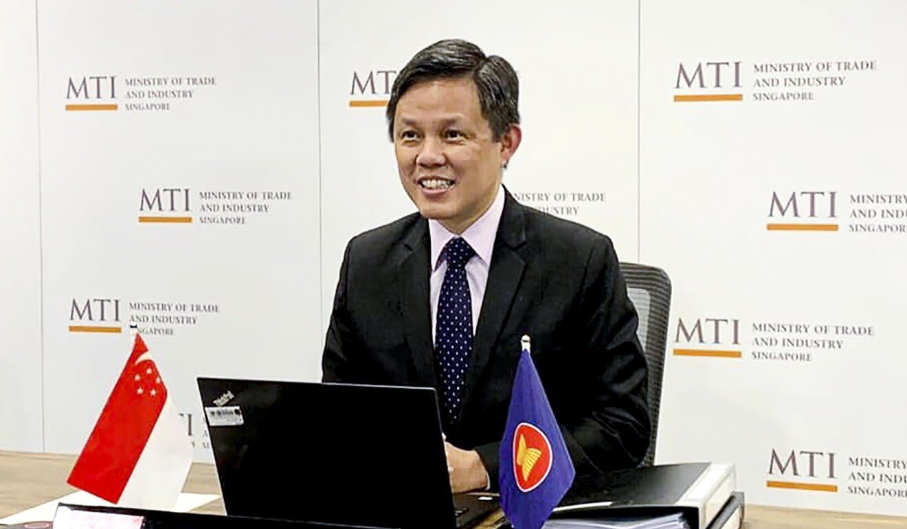 Singapore’s Minister of Trade and Industry Chan Chun Sing. Photo: Facebook