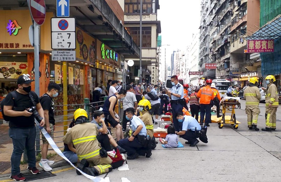 Hong Kong bus crash injures 24 passengers, including two children | The ...